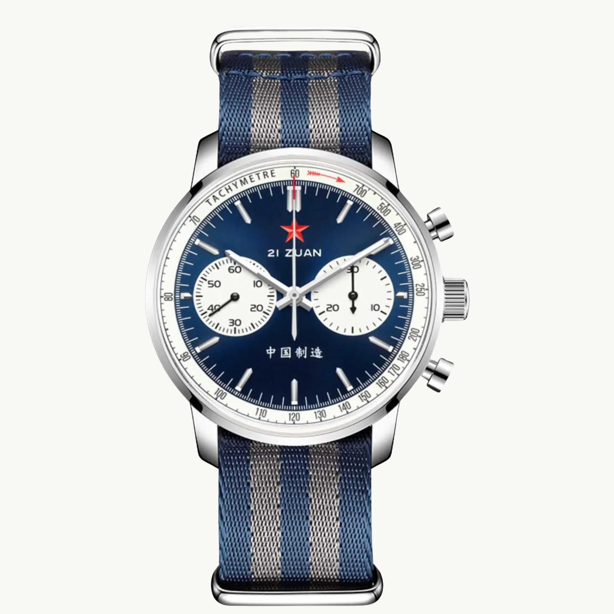 Sports Edition 1963 Seagull Movement | Blue Panda | 42mm